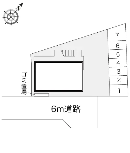 ★手数料０円★鎌ケ谷市鎌ケ谷４丁目　月極駐車場（LP）